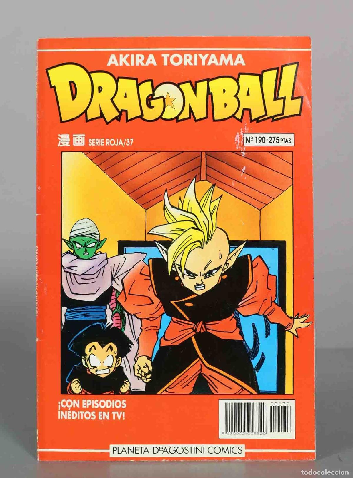 Fumetti: Dragon Ball n&ordm; 190 / Serie Roja n&ordm; 37 - Akira Toriyama - Planeta DeAgostini Comics