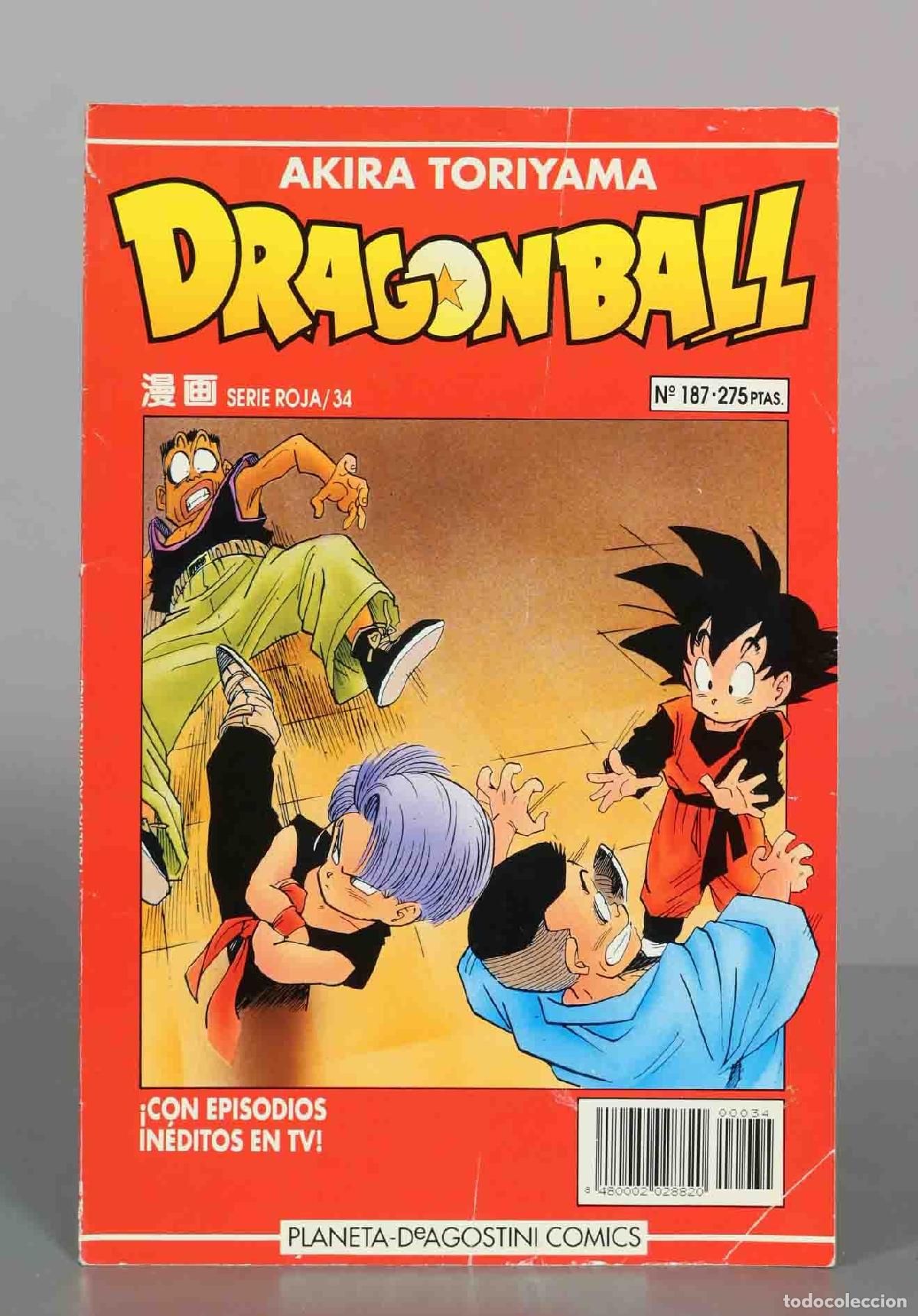 Fumetti: Dragon Ball n&ordm; 187 Serie Roja / 34 - Akira Toriyama - Planeta-DeAgostini Comics