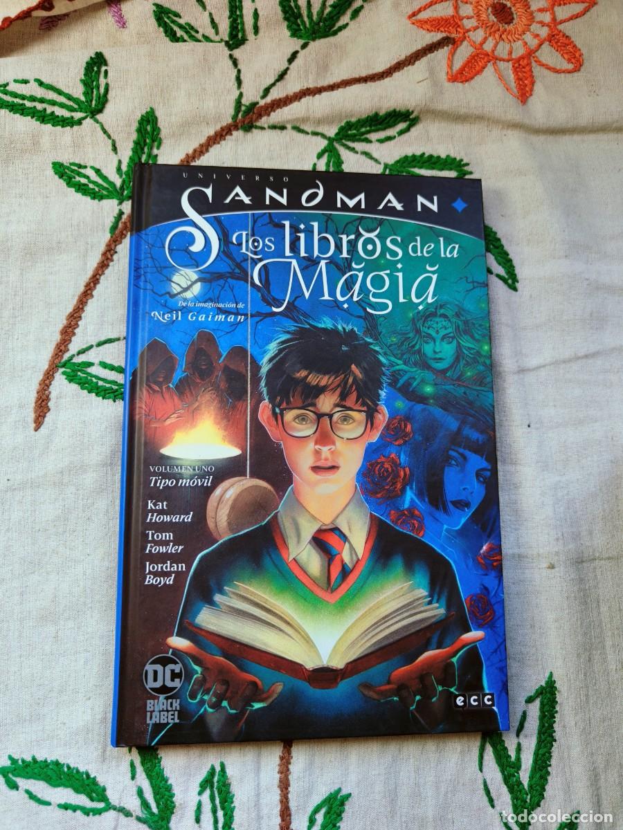 C&oacute;mics: Universo Sandman: Los libros de la Magia. Neil Gaiman, Spurrier. DC Black Label. ECC.