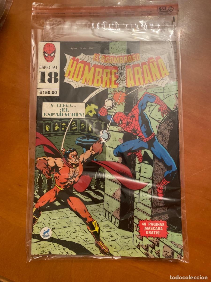 C&oacute;mics: EL ASOMBROSO HOMBRE ARA&Ntilde;A. ESPECIAL N&Uacute;MERO 18. editorial. M&eacute;xico. COMIC. RARO. UNICO EN TC.
