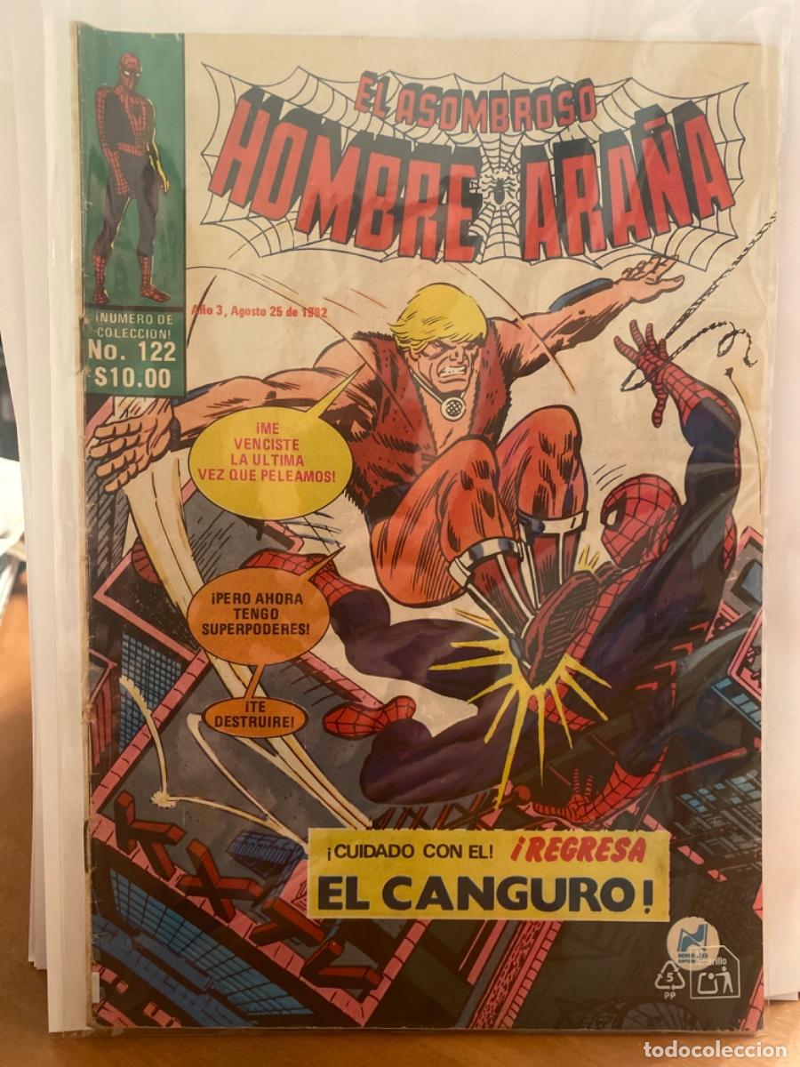 C&oacute;mics: EL ASOMBROSO HOMBRE ARA&Ntilde;A. N&Uacute;MERO 122. Novedades editorial. M&eacute;xico 1982 RARO. UNICO EN TC