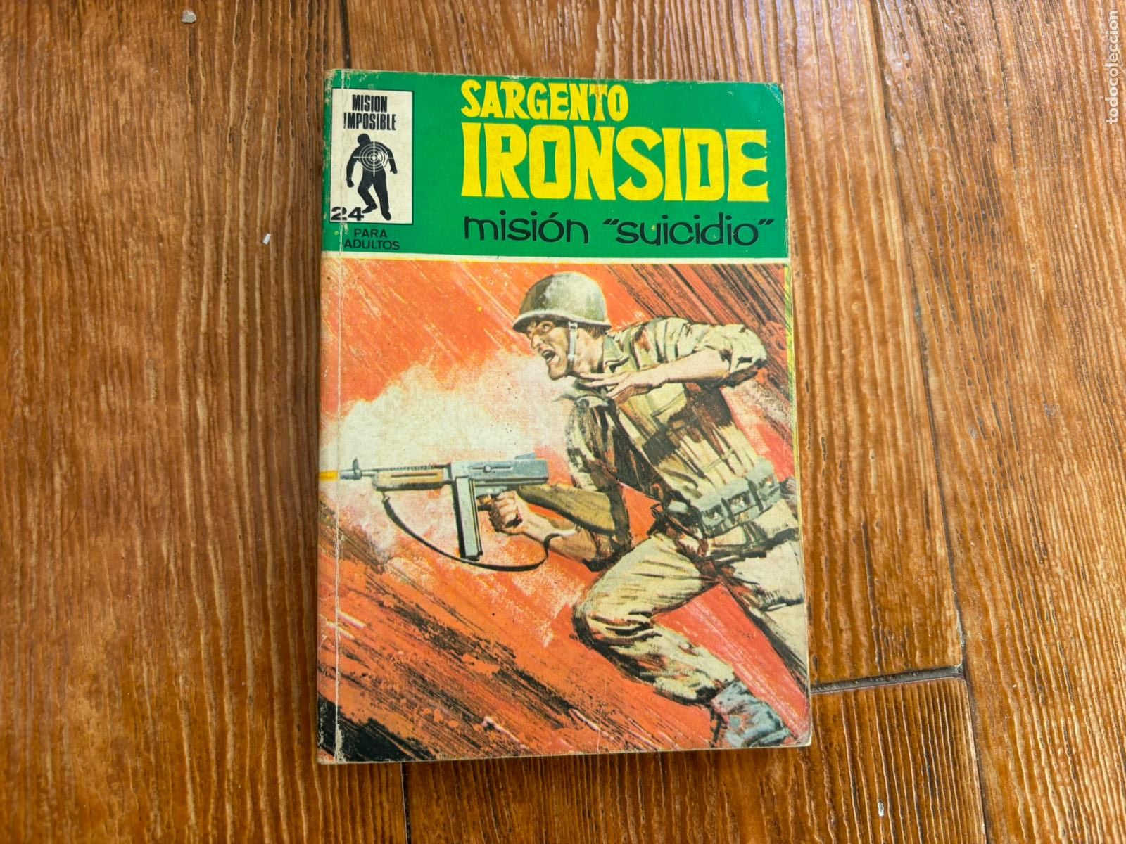 C&oacute;mics: MISION IMPOSIBLE N&ordm; 24 SARGENTO IRONSIDE EDITORIAL EUREDIT 1971 - Foto 1