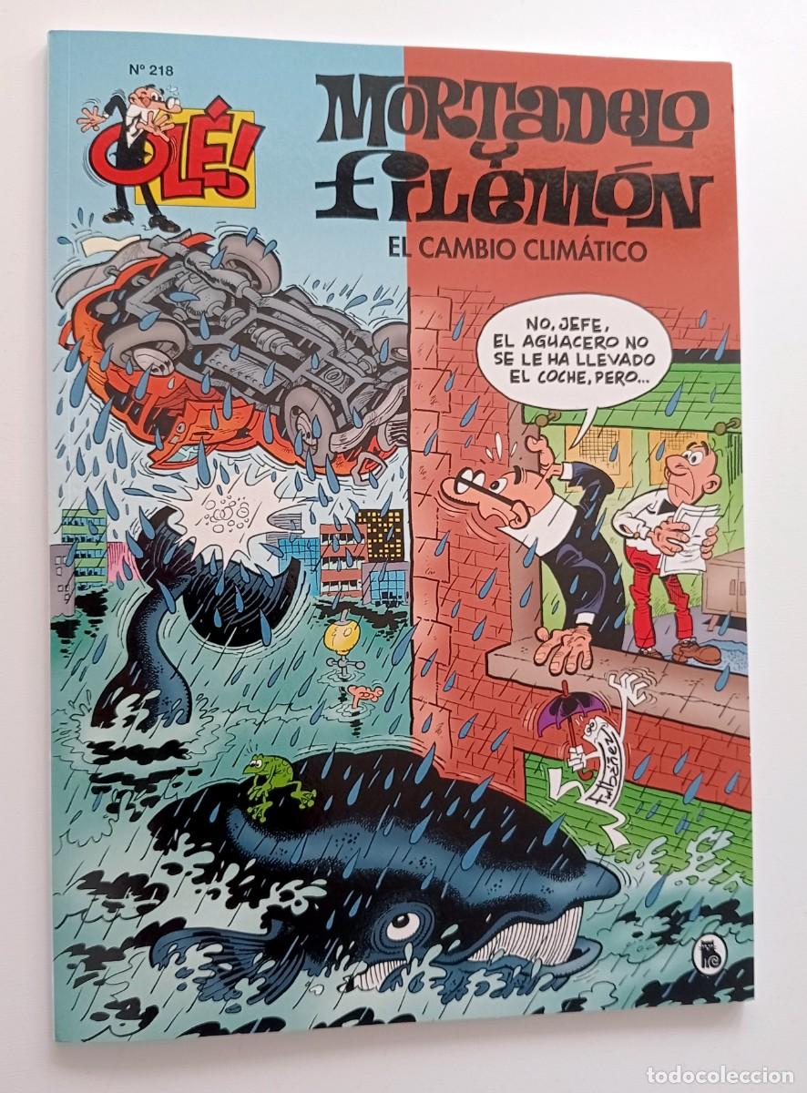C&oacute;mics: TEBEO OL&Eacute; N&ordm; 218 MORTADELO Y FILEM&Oacute;N: EL CAMBIO CLIM&Aacute;TICO
