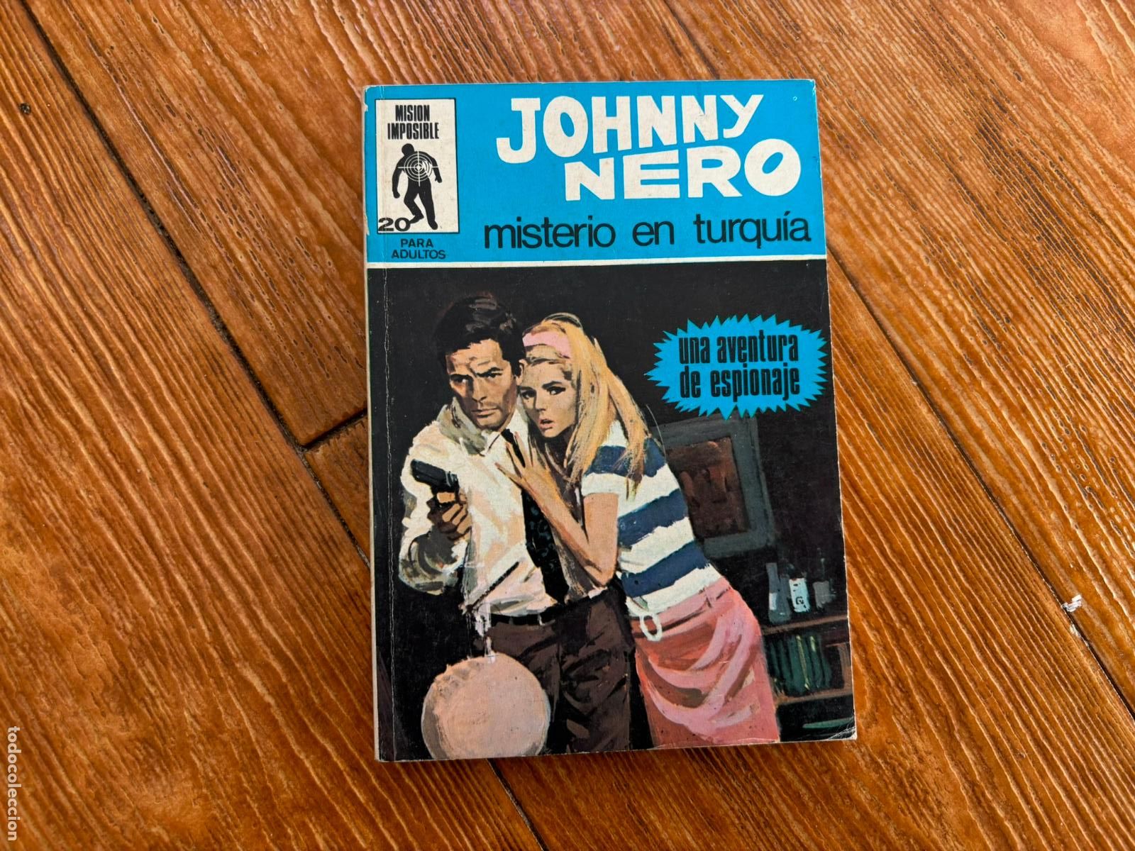 C&oacute;mics: MISION IMPOSIBLE N&ordm; 20 JOHNNY NERO EDITORIAL EUREDIT 1971 - Foto 1