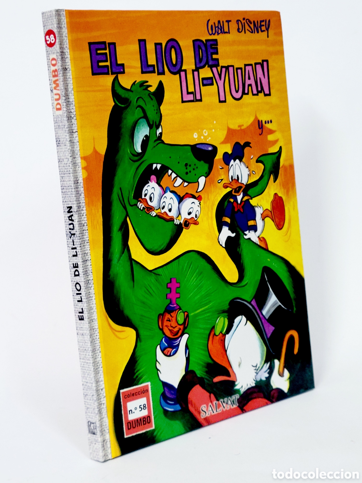 C&oacute;mics: C&Oacute;MIC COLECCI&Oacute;N DUMBO 58 EL LIO DE LIYUAN WALT DISNEY SALVAT TAPA DURA DE KIOSCO
