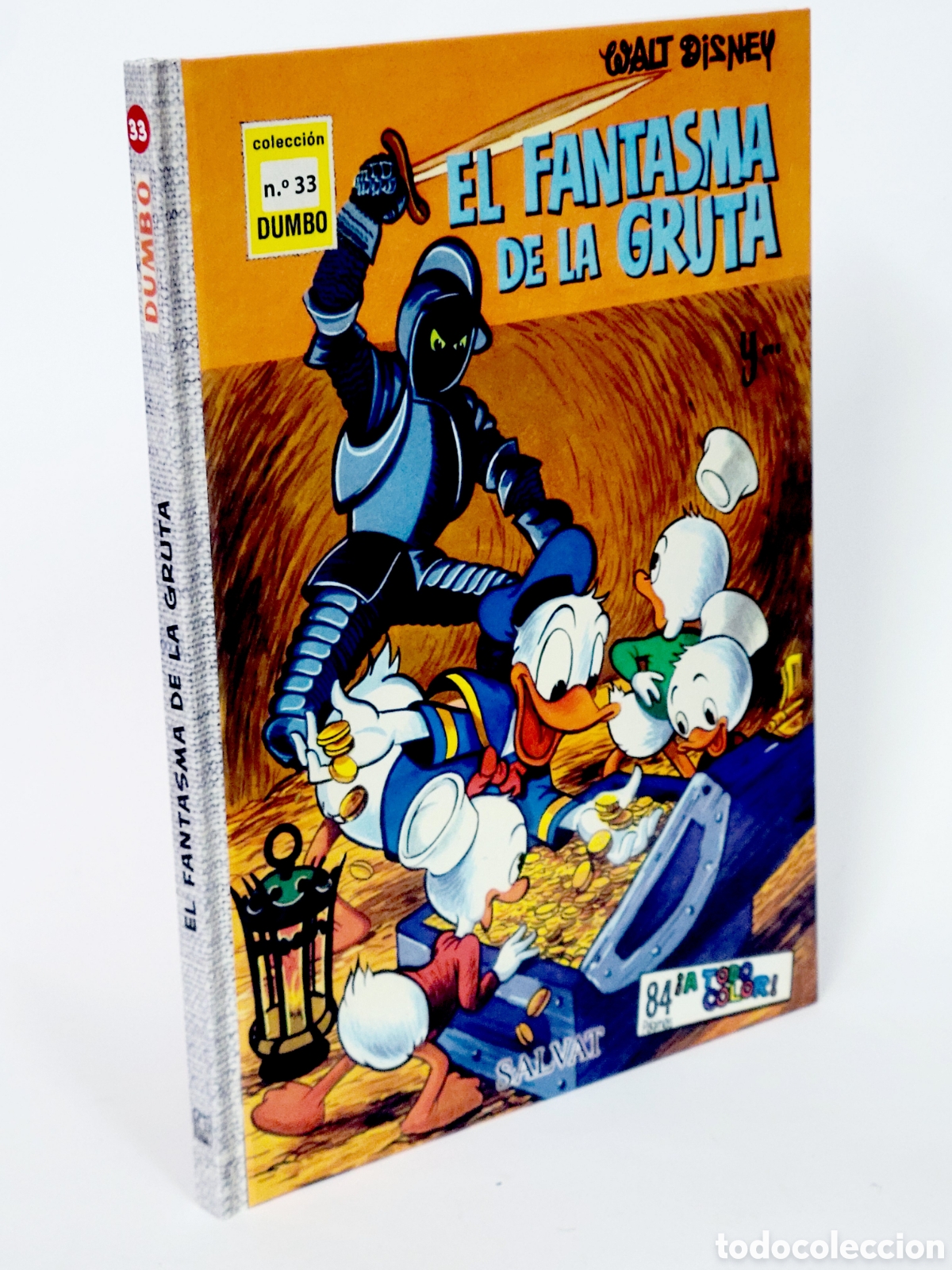 Comics: C&Oacute;MIC COLECCI&Oacute;N DUMBO 33 EL FANTASMA DE LA GRUTA WALT DISNEY SALVAT TAPA DURA DE KIOSCO