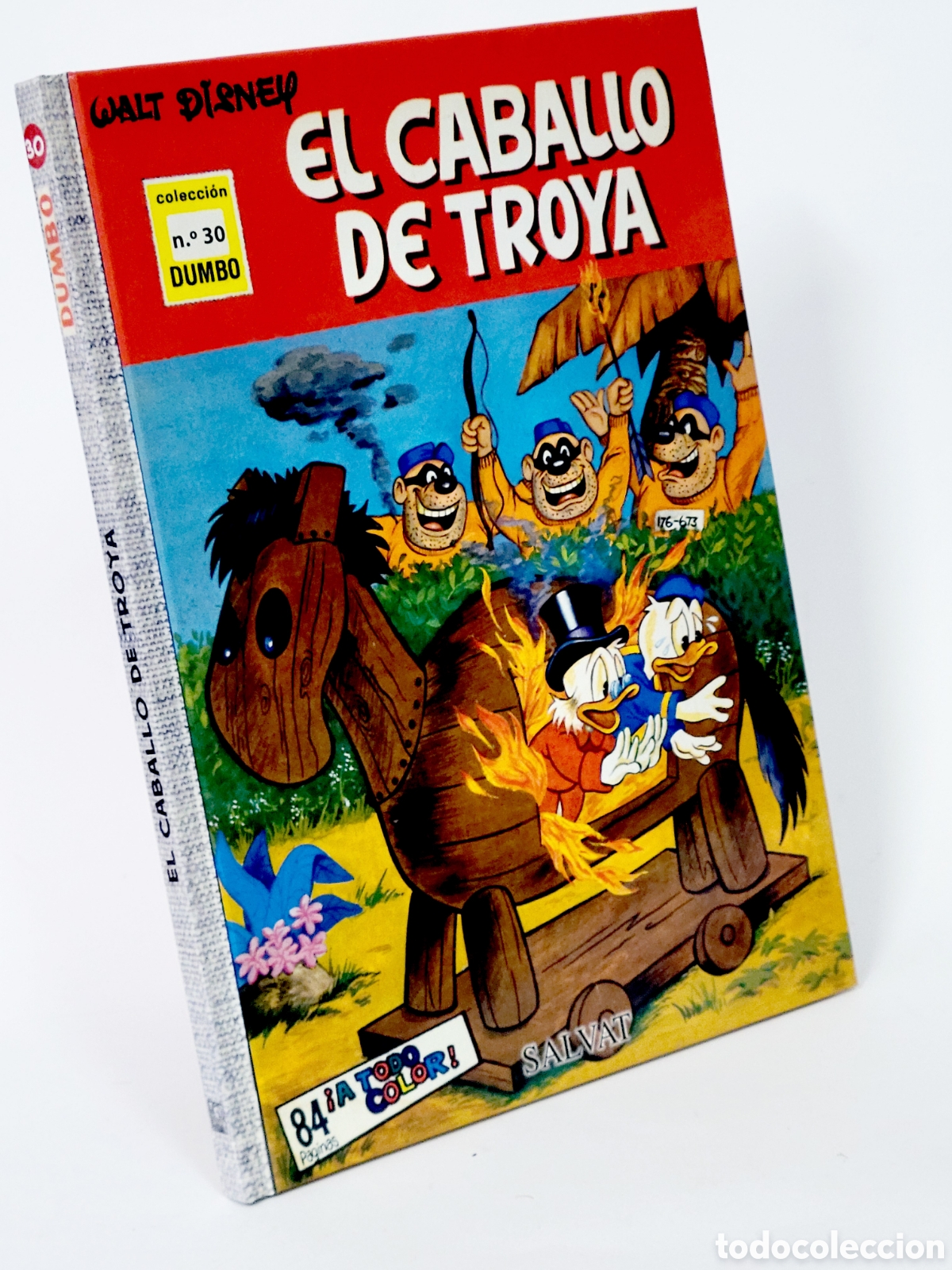 Comics: C&Oacute;MIC COLECCI&Oacute;N DUMBO 30 EL CABALLO DE TROYA WALT DISNEY SALVAT TAPA DURA DE KIOSCO