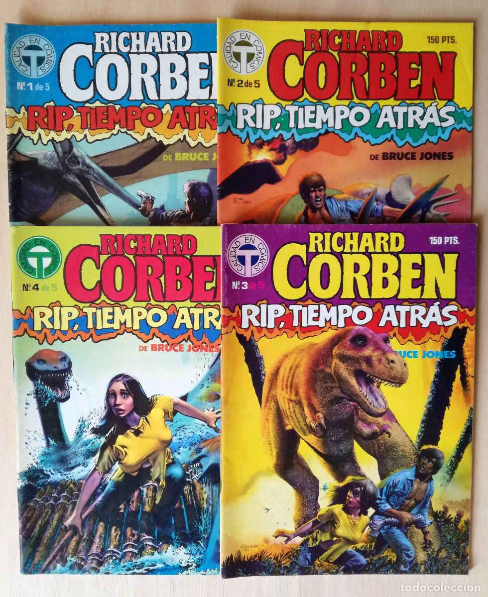 C&oacute;mics: RICHARD CORBEN - RIP TIEMPO ATRAS 1 2 3 Y 4