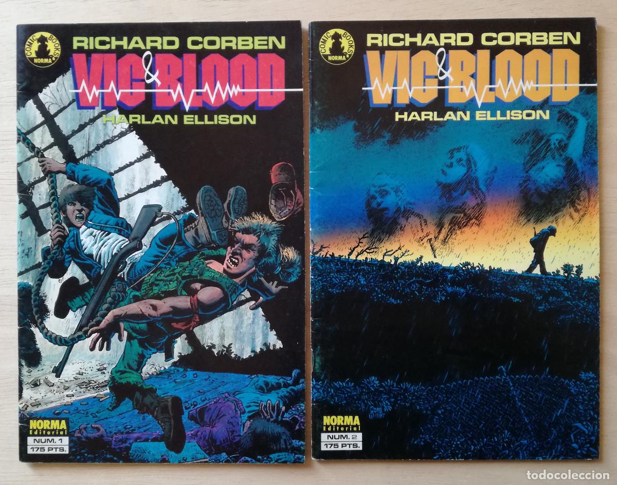 C&oacute;mics: RICHARD CORBEN - VIC & BLOOD 1 - 2