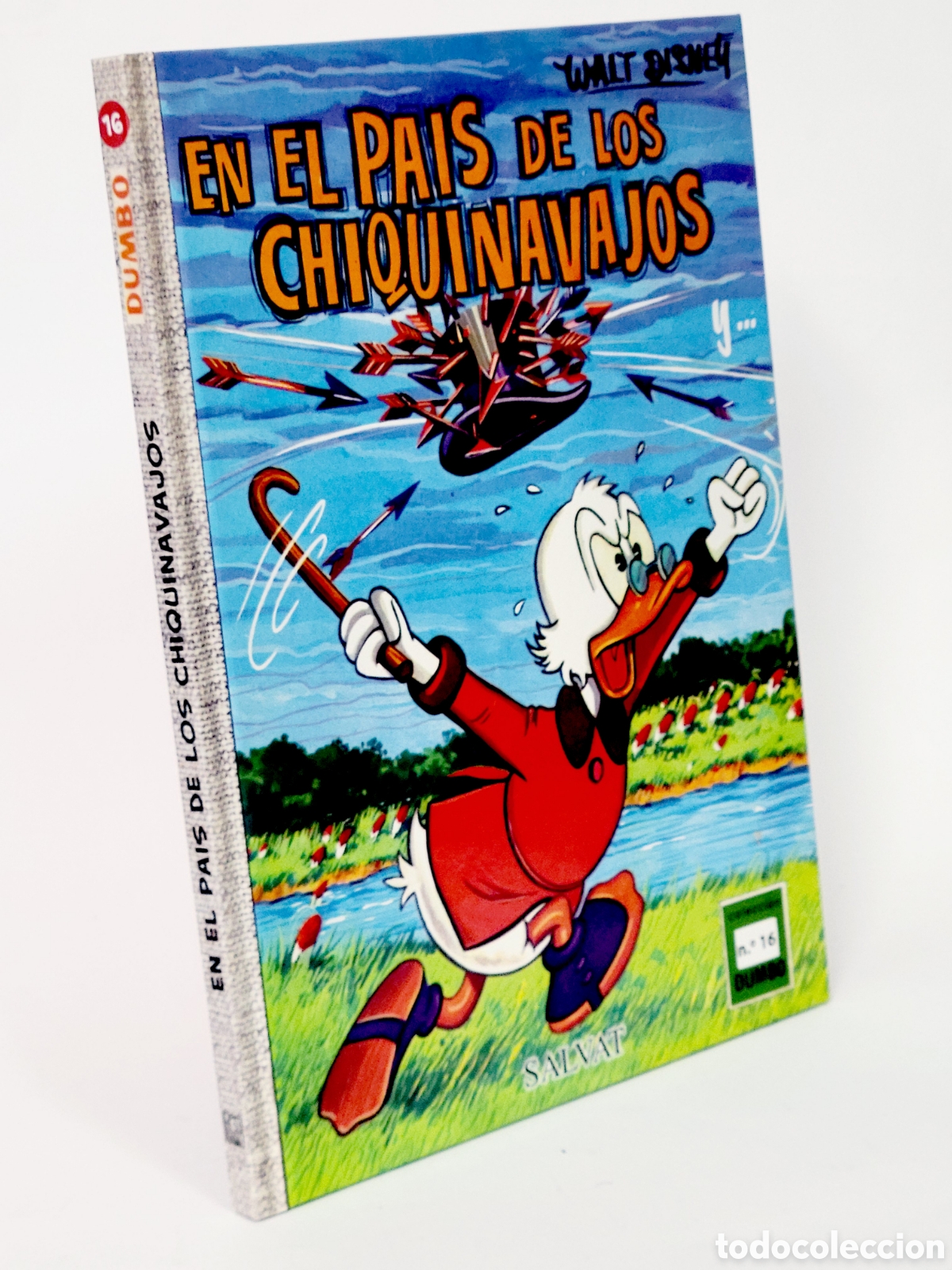 C&oacute;mics: C&Oacute;MIC COLECCI&Oacute;N DUMBO 16 EN EL PAIS DE LOS CHIQUINAVAJOS WALT DISNEY SALVAT TAPA DURA DE KIOSCO