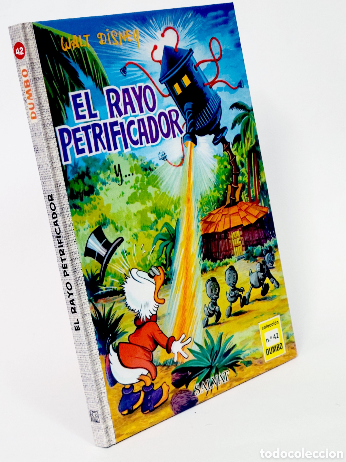 C&oacute;mics: C&Oacute;MIC COLECCI&Oacute;N DUMBO 42 EL RAYO PETRIFICADOR WALT DISNEY SALVAT TAPA DURA DE KIOSCO