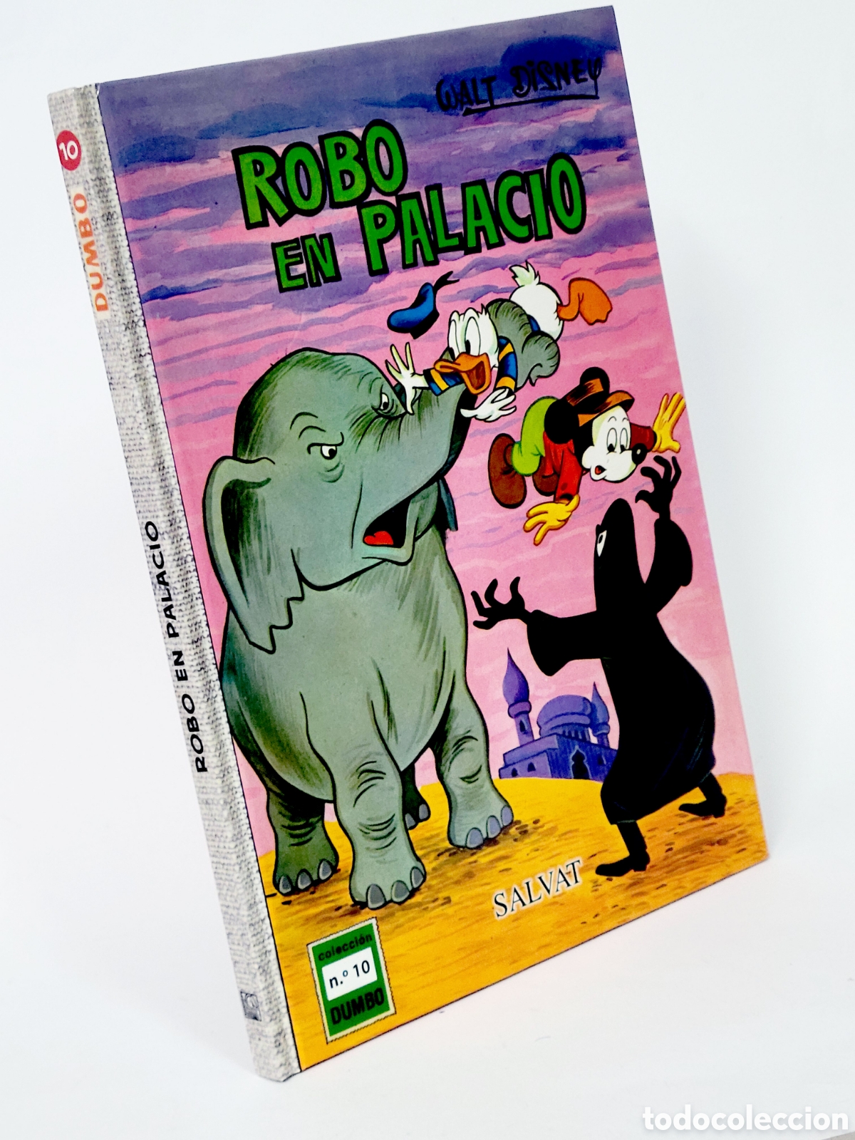 C&oacute;mics: C&Oacute;MIC COLECCI&Oacute;N DUMBO 10 ROBO EN PALACIO WALT DISNEY SALVAT TAPA DURA DE KIOSCO