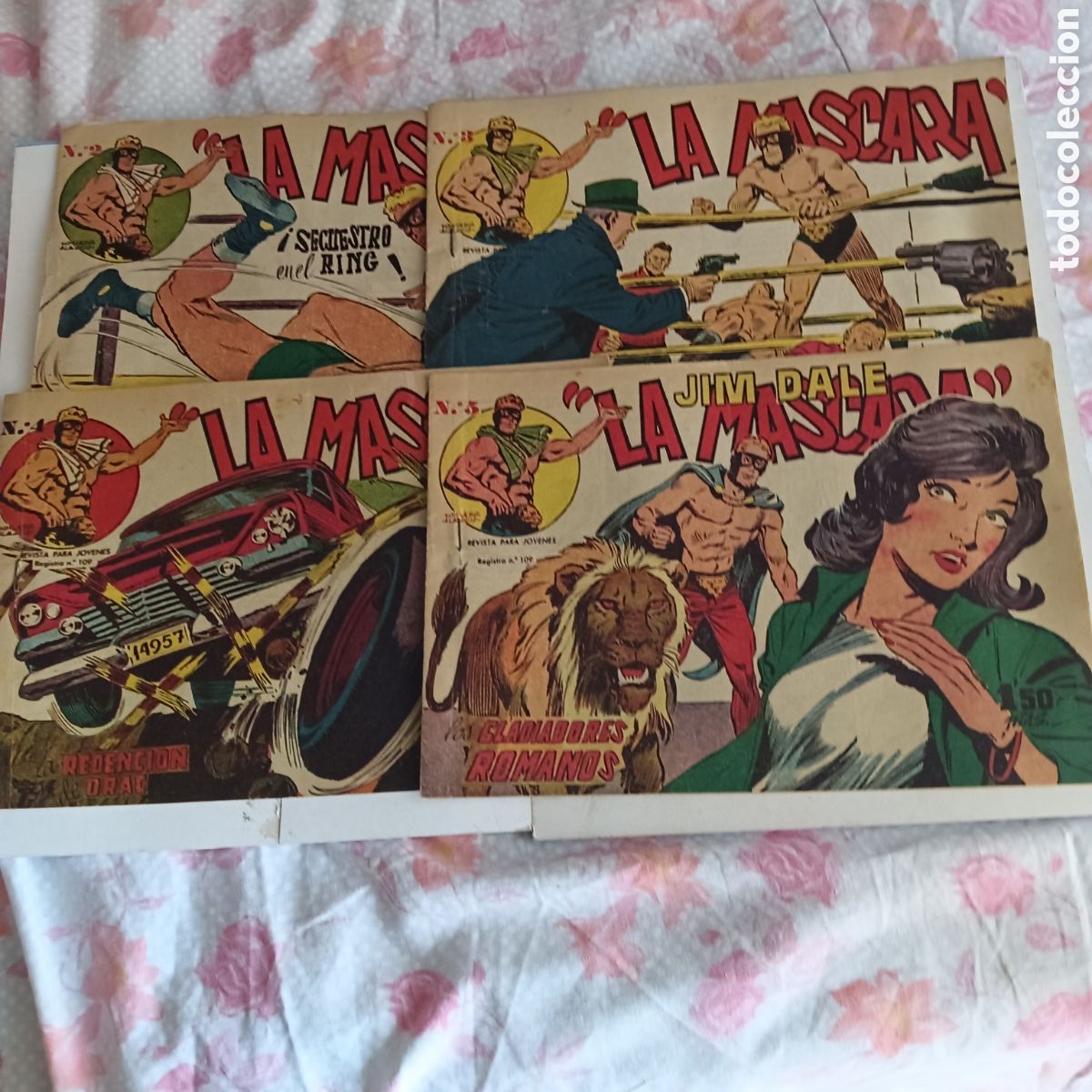 C&oacute;mics: LA MASCARA 13 NUM EDI.CREO ORIGINALES FALTA EL 1