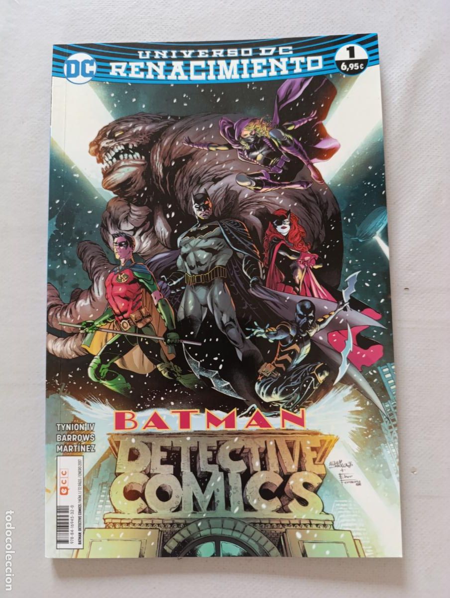 C&oacute;mics: BATMAN - DETECTIVE COMICS N&ordm; 1 - UNIVERSO DC RENACIMIENTO - ECC (HC)