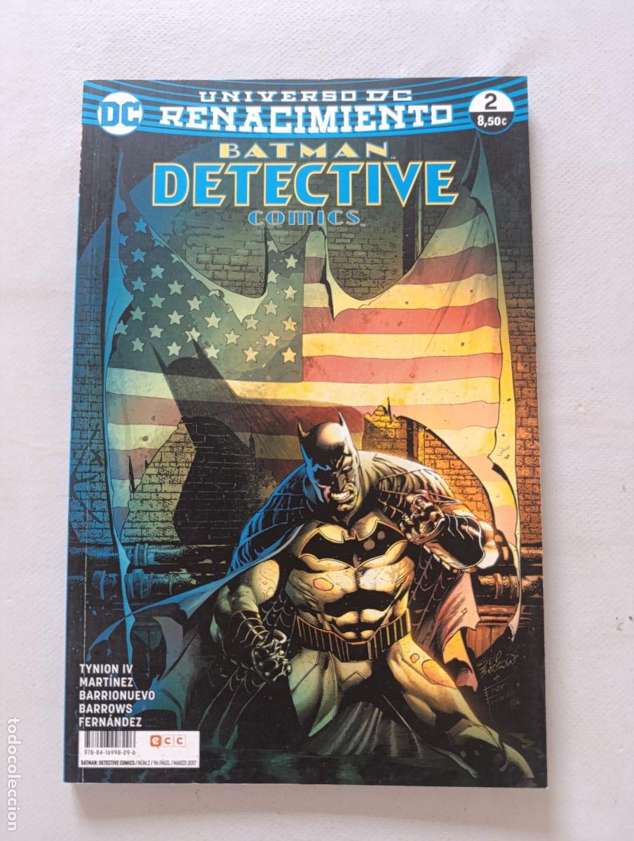 C&oacute;mics: BATMAN - DETECTIVE COMICS N&ordm; 2 - UNIVERSO DC RENACIMIENTO - ECC (HC)