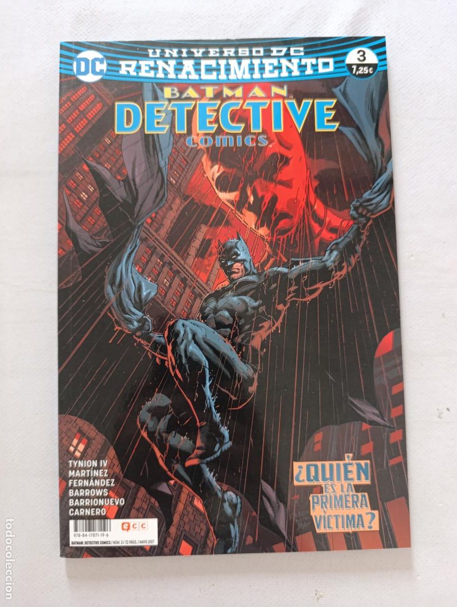 C&oacute;mics: BATMAN - DETECTIVE COMICS N&ordm; 3 - UNIVERSO DC RENACIMIENTO - ECC (HC)