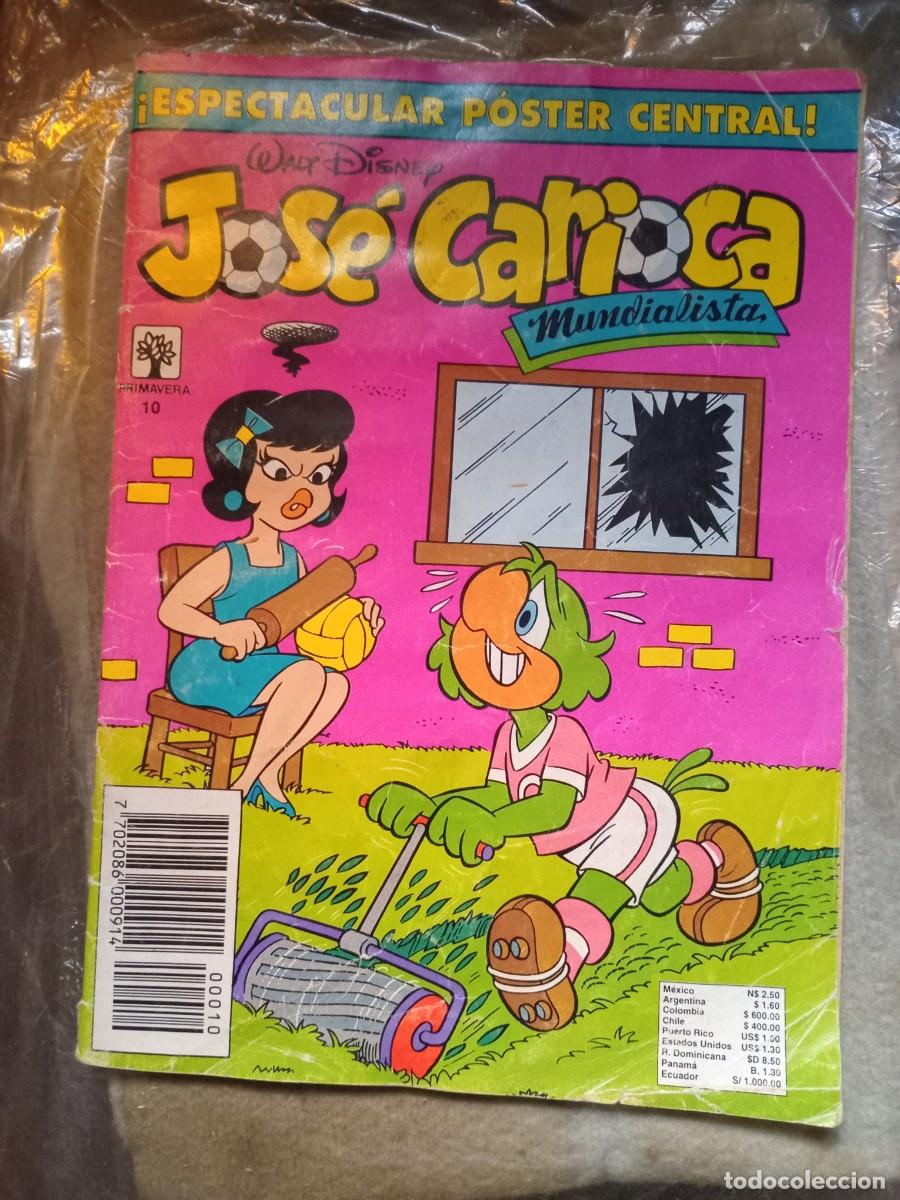 C&oacute;mics: JOSE CARIOCA - MUNDIALISTA - WALT DISNEY - NUMERO 10 -