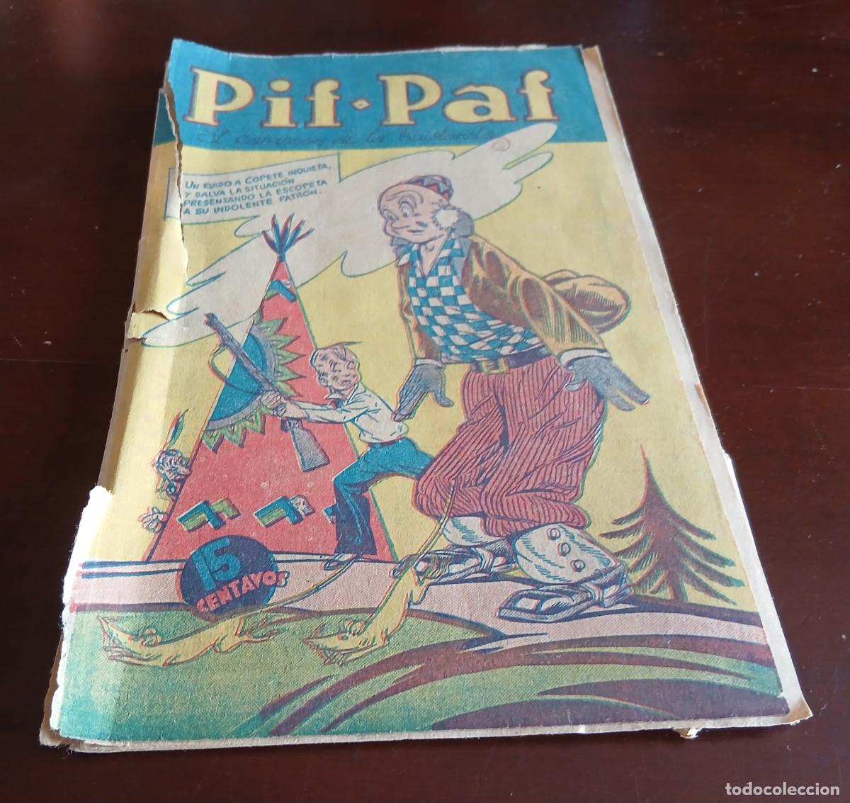 Comics: PIF PAF - N&ordm; 261 - EL CAMPEON DE LA HISTORIETA (LEER DESCRIPCION) EDITORIAL TOR