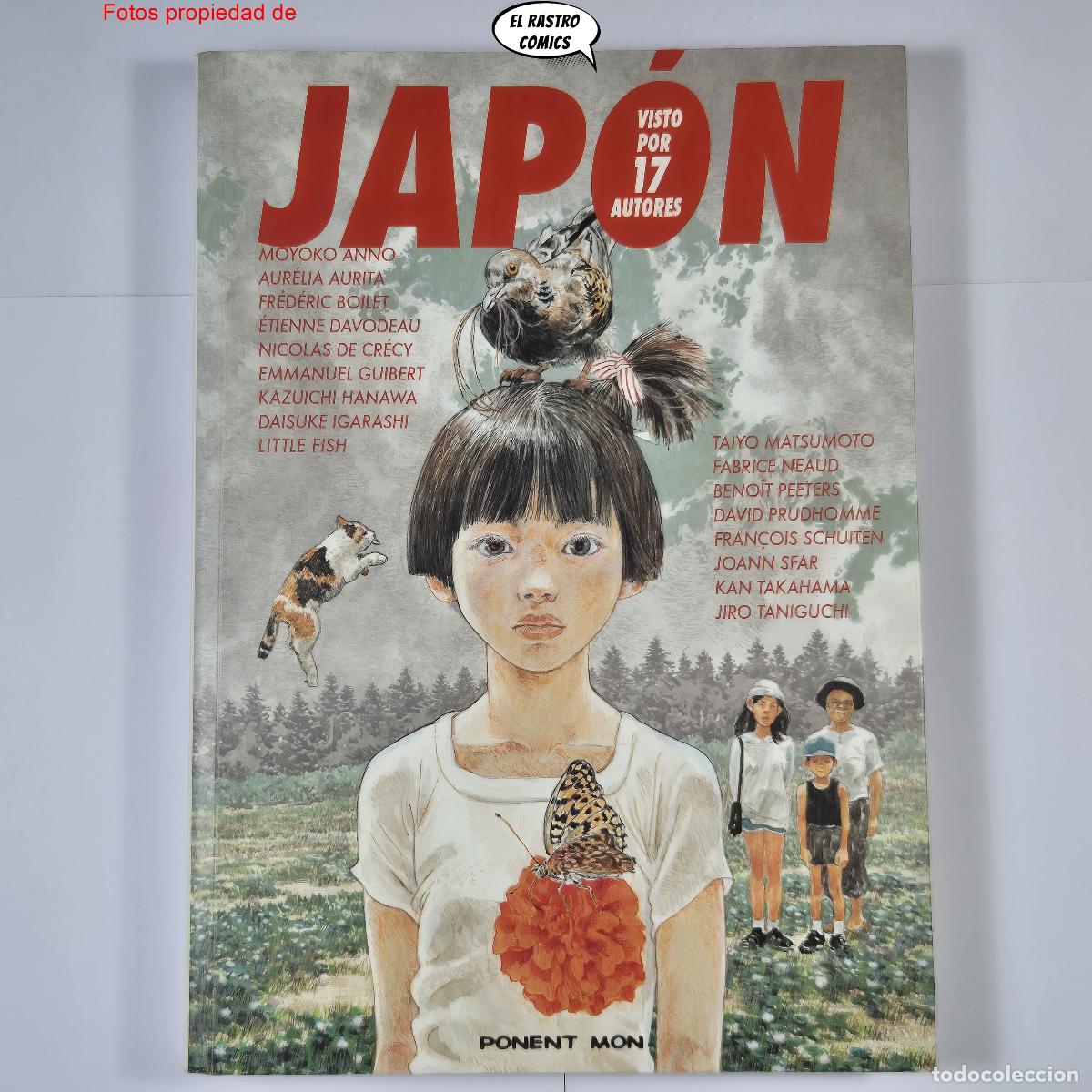 C&oacute;mics: Jap&oacute;n, visto por 17 autores, Ponent Mon 2005, Taniguchi, Peeters, Schuiten, Boilet, De Crecy etc