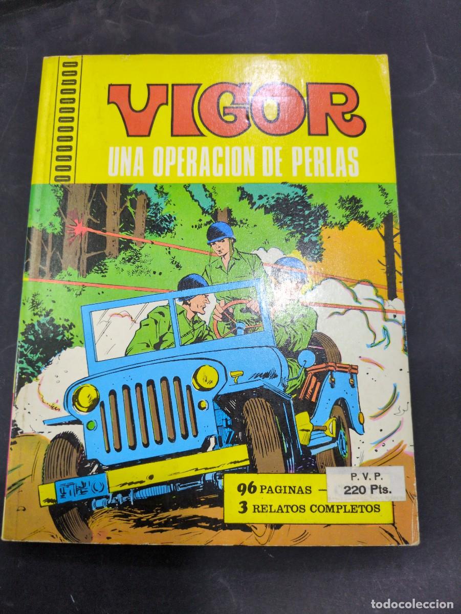 C&oacute;mics: VIGOR N&ordm; 2 UNA OPERACION DE PERLAS EUREDIT 1970 MUY BUEN ESTADO