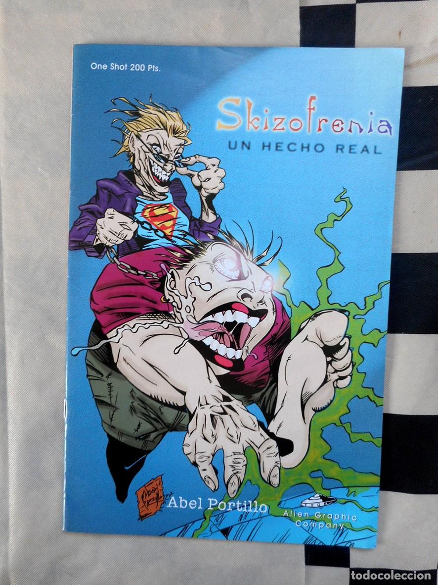 C&oacute;mics: SKIZOFRENIA UN HECHO REAL (ALIEN GRAPHIC -1997) ABEL PORTILLO