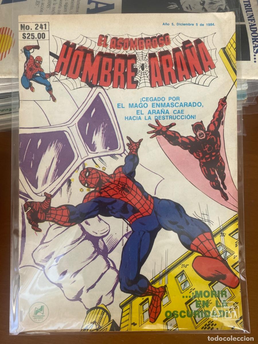 C&oacute;mics: EL ASOMBROSO HOMBRE ARA&Ntilde;A N&Uacute;MERO 241. Mexico 1984 Novedades ed. DIFICIL. COLECCIONISMO
