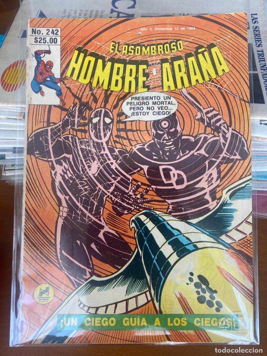 C&oacute;mics: Frank Miller. EL ASOMBROSO HOMBRE ARA&Ntilde;A N&Uacute;MERO 242 Mexico 1984 Novedades ed. DIFICIL. COLECCIONISMO