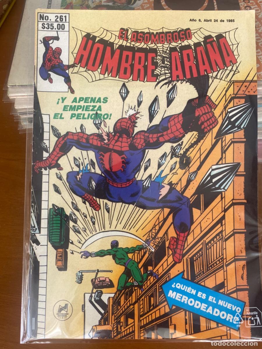 C&oacute;mics: EL ASOMBROSO HOMBRE ARA&Ntilde;A. N&Uacute;MERO 261 Novedades. Ed. M&eacute;xico. El 1985. DIFICIL. COLECCIONISMO MARVEL