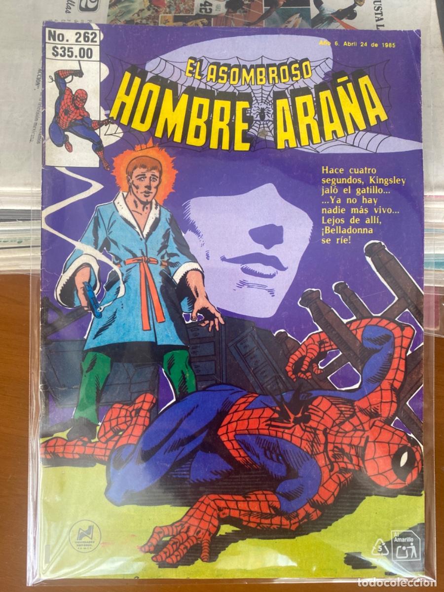 C&oacute;mics: EL ASOMBROSO HOMBRE ARA&Ntilde;A. N&Uacute;MERO 262. Novedades. Ed. M&eacute;xico. El 1985. DIFICIL. COLECCIONISMO MARVEL