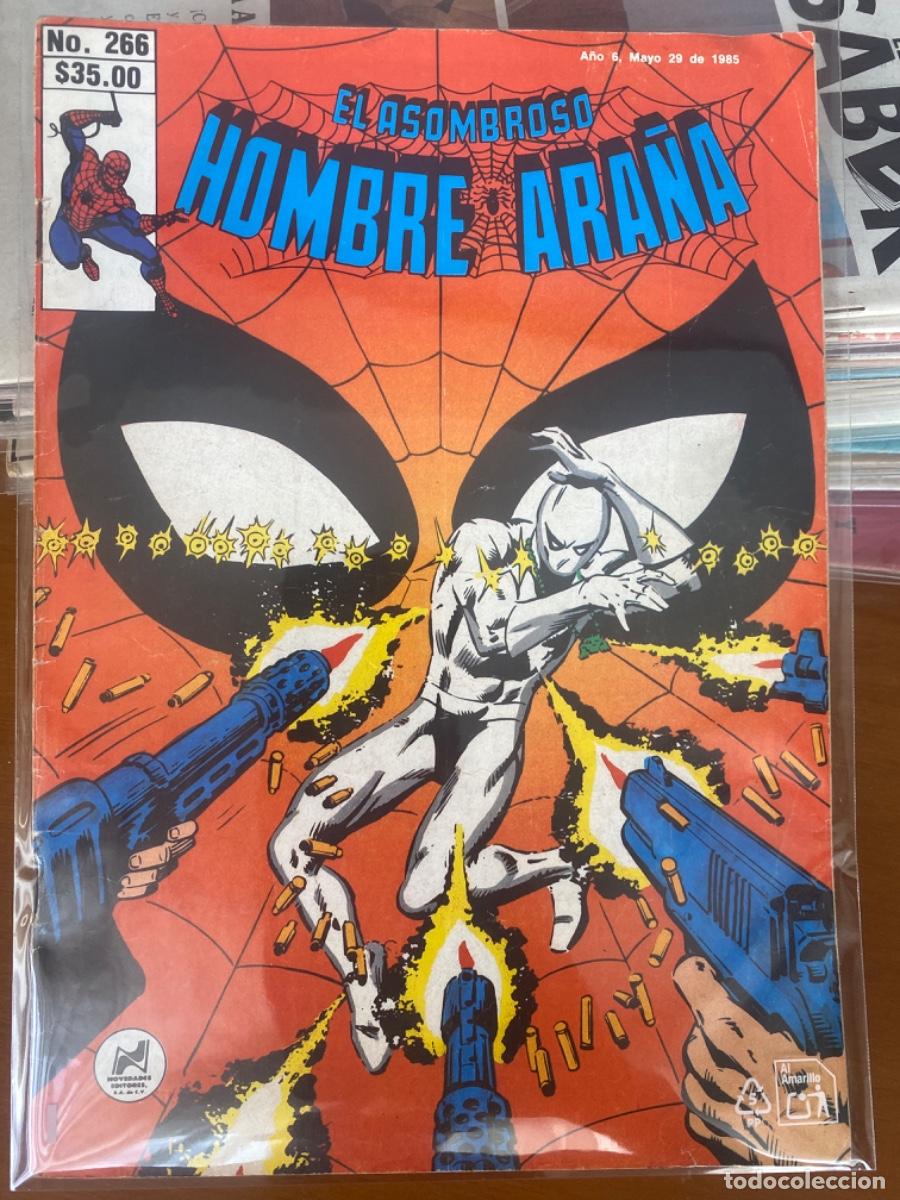 C&oacute;mics: EL ASOMBROSO HOMBRE ARA&Ntilde;A. N&Uacute;MERO 266. Novedades. Ed. M&eacute;xico. El 1985. DIFICIL. COLECCIONISMO MARVEL