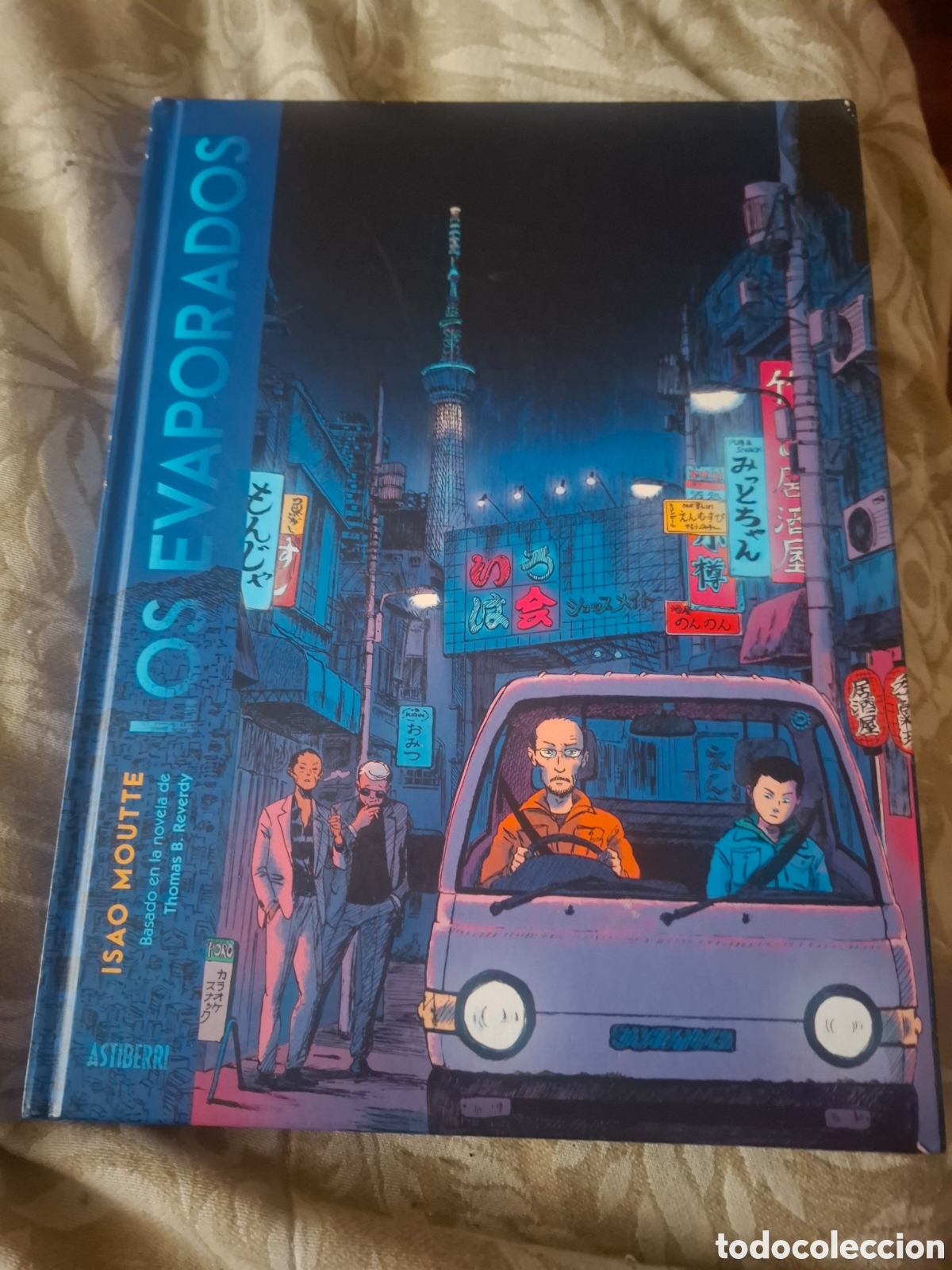 Comics: Los Evaporados Isao Moutte ed Astiberri. Tapa dura
