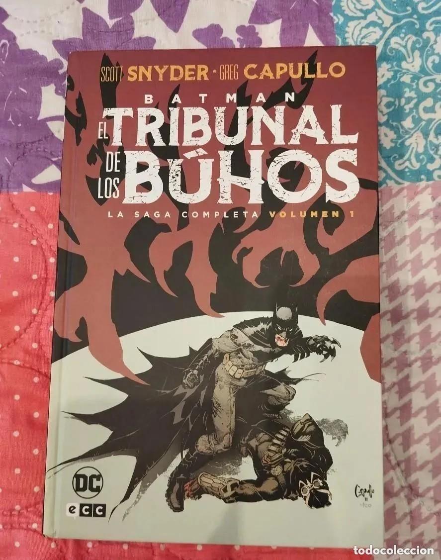 C&oacute;mics: BATMAN EL TRIBUNAL DE LOS BUHOS LA SAGA COMPLETA SNYDER MAS DE 1000 P&Aacute;GINAS