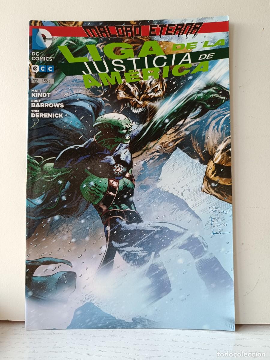 C&oacute;mics: MALDAD ETERNA LIGA DE LA JUSTICIA DE AMERICA NUMERO 12 EXCELENTE ESTADO