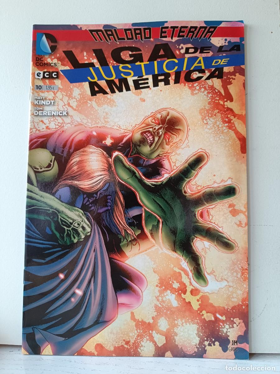 C&oacute;mics: LIGA DE LA JUSTICIA DE AMERICA MALDAD ETERNA NUMERO 10 EXCELENTE ESTADO