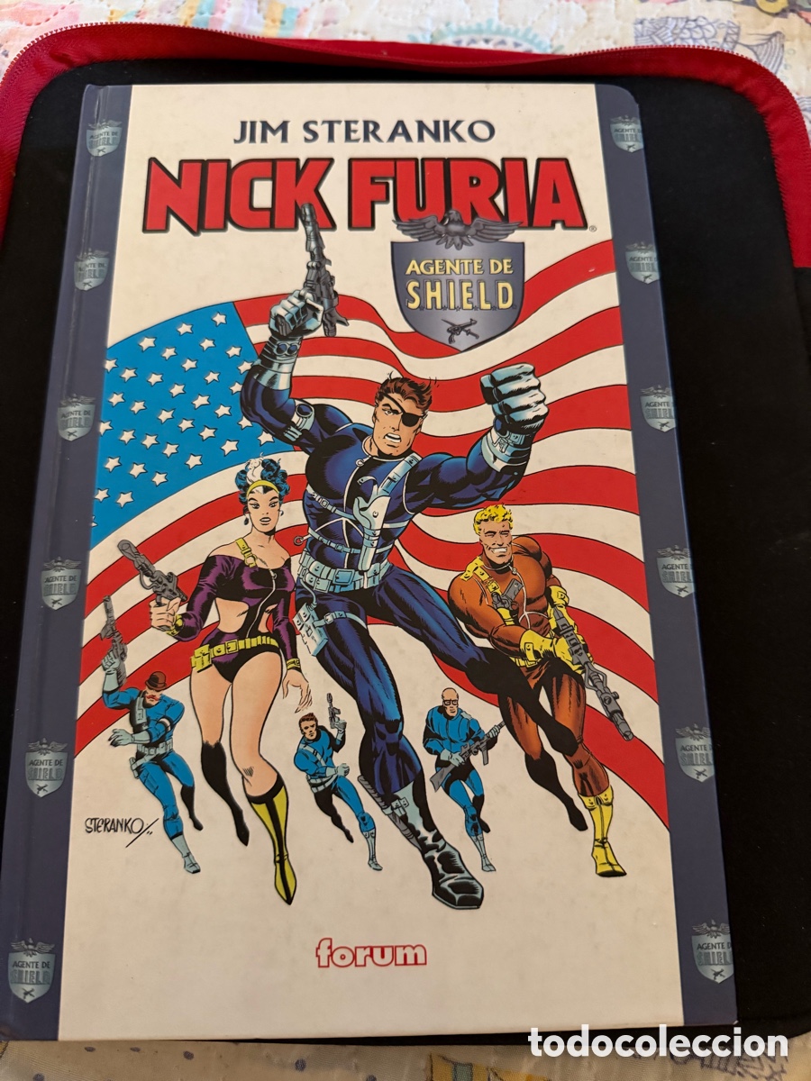 C&oacute;mics: 2 Tomos tapa dura, Nick Furia: Agente de s.h.i.e.l.d + Escorpio de Jim Steranko