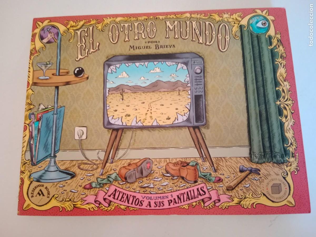 C&oacute;mics: EL OTRO MUNDO. ATENCI&Oacute;N A SUS PANTALLAS TOMO 1. MIGUEL BRIEVA MONDADORI