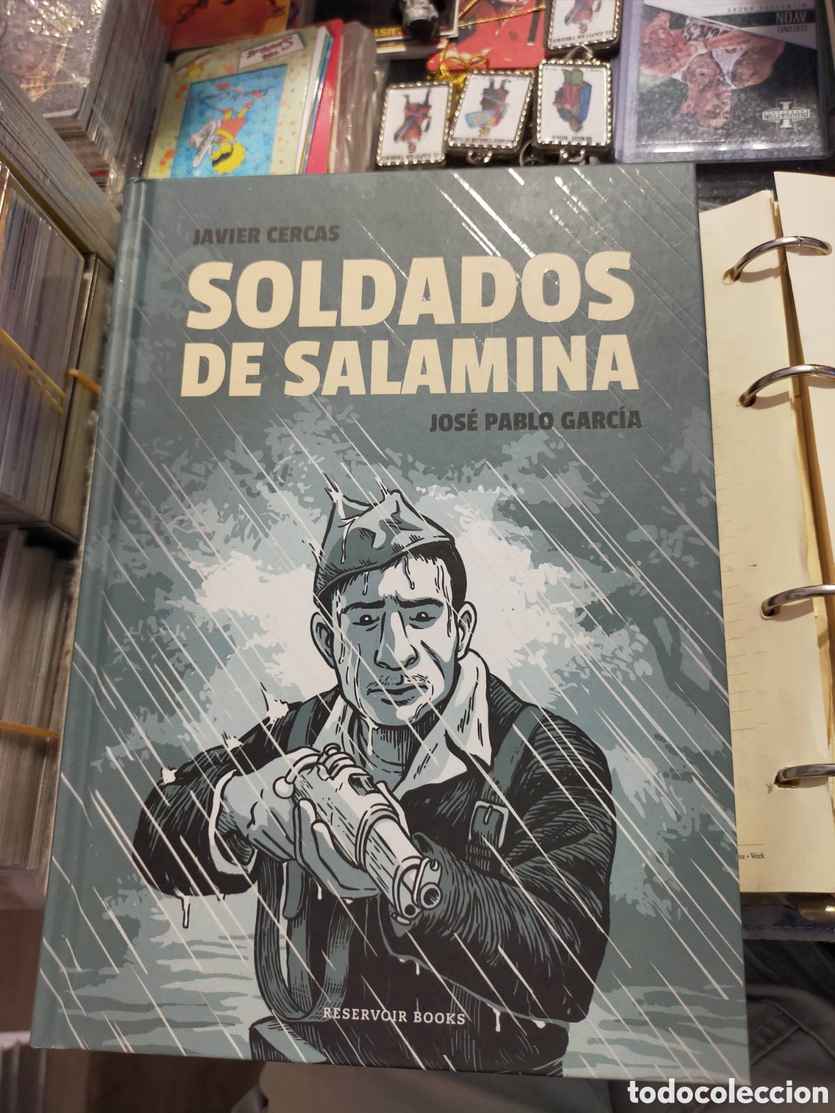 C&oacute;mics: SOLDADOS DE SALAMINA JAVIER CERCAS JOSE PABLO GARCIA COMIC RESERVOIR BOOKS TAPA DURA NUEVO