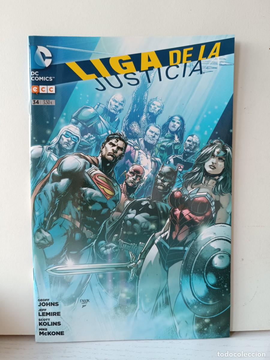 C&oacute;mics: LIGA DE LA JUSTICIA NUMERO 34 - ECC - DC - EXCELENTE ESTADO