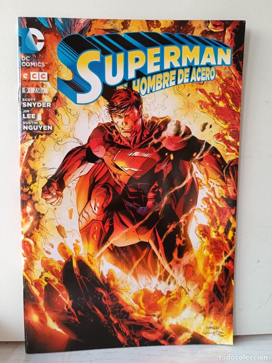 C&oacute;mics: SUPERMAN EL HOMBRE DE ACERO NUMERO 9 - ECC - DC - EXCELENTE ESTADO - Foto 1