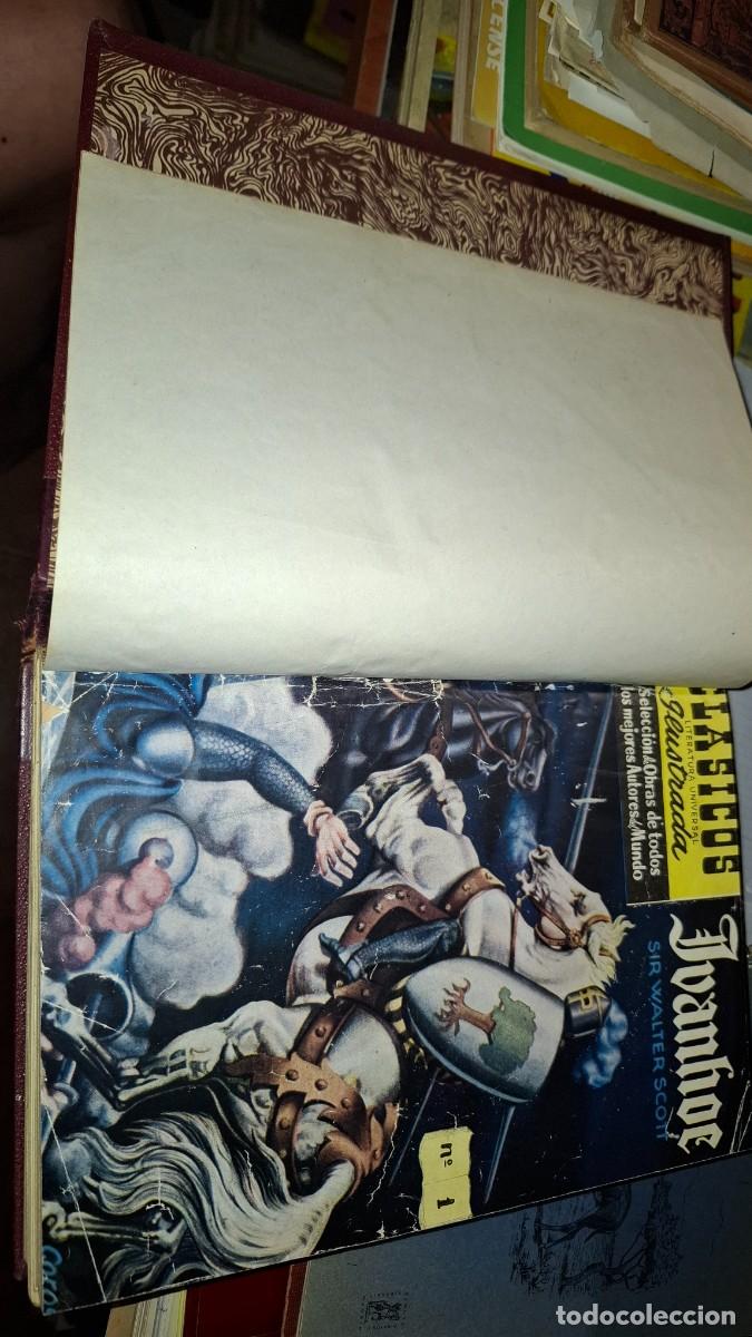 C&oacute;mics: Clasico &ntilde;iteratura universal ilustrada. Tomo 9 numeros. Tebeos. Encuadernado