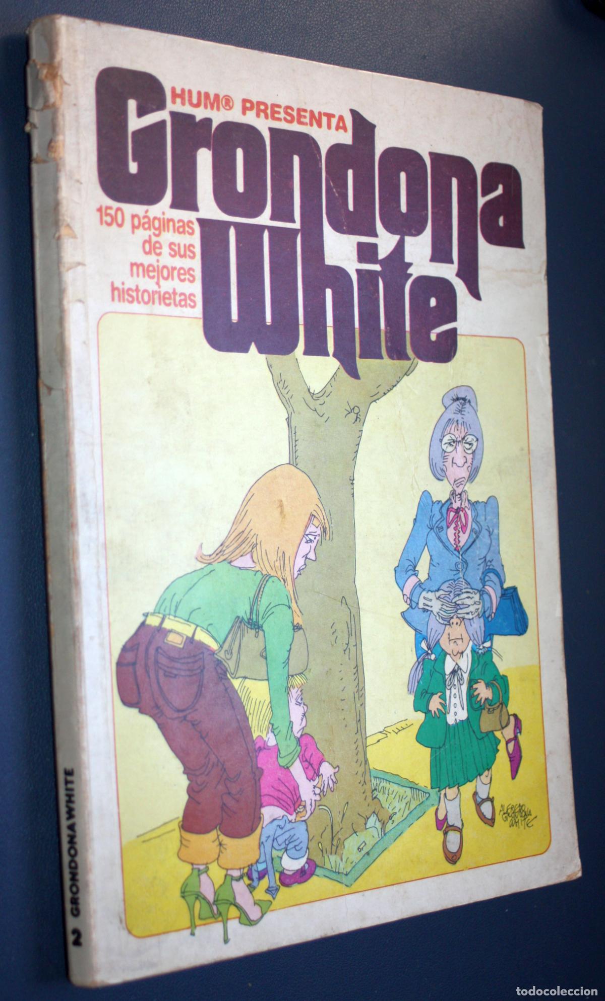 C&oacute;mics: HUM@ presenta 150 mejores p&aacute;ginas de GRONDONA WHITE. Comic importado ( ediciones LA URRACA)