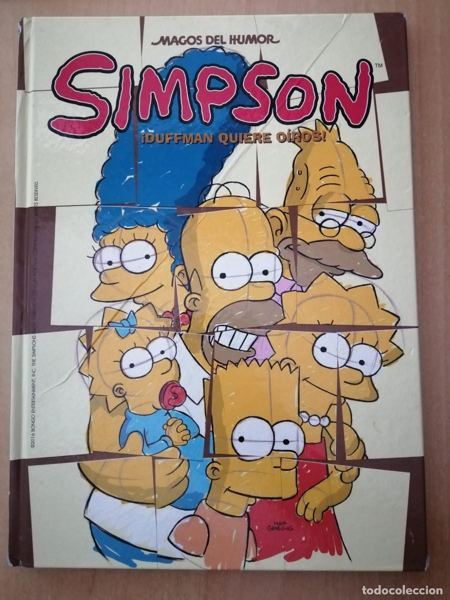 C&oacute;mics: SIMPSON - Magos del Humor 52 &iexcl; Duffman Quiere Oiros ! - Foto 1