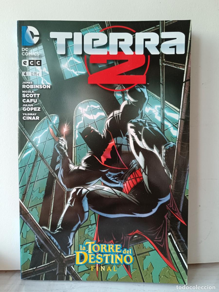C&oacute;mics: TIERRA 2 NUMERO 4 - LA TORRE DEL DESTINO FINAL - ECC - DC - EXCELENTE ESTADO