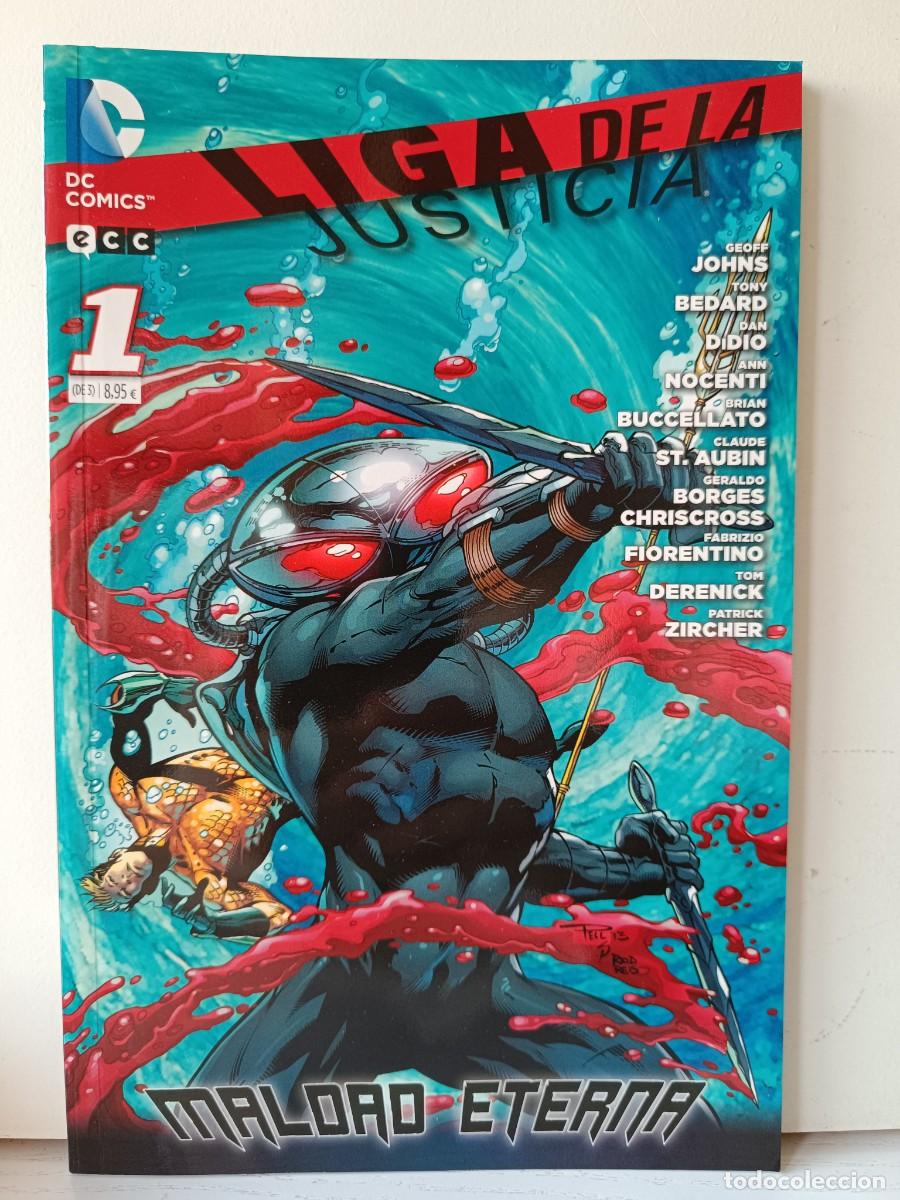 C&oacute;mics: LA LIGA DE LA JUSTICIA NUMERO 1 - MALDAD ETERNA - ECC - DC - EXCELENTE ESTADO