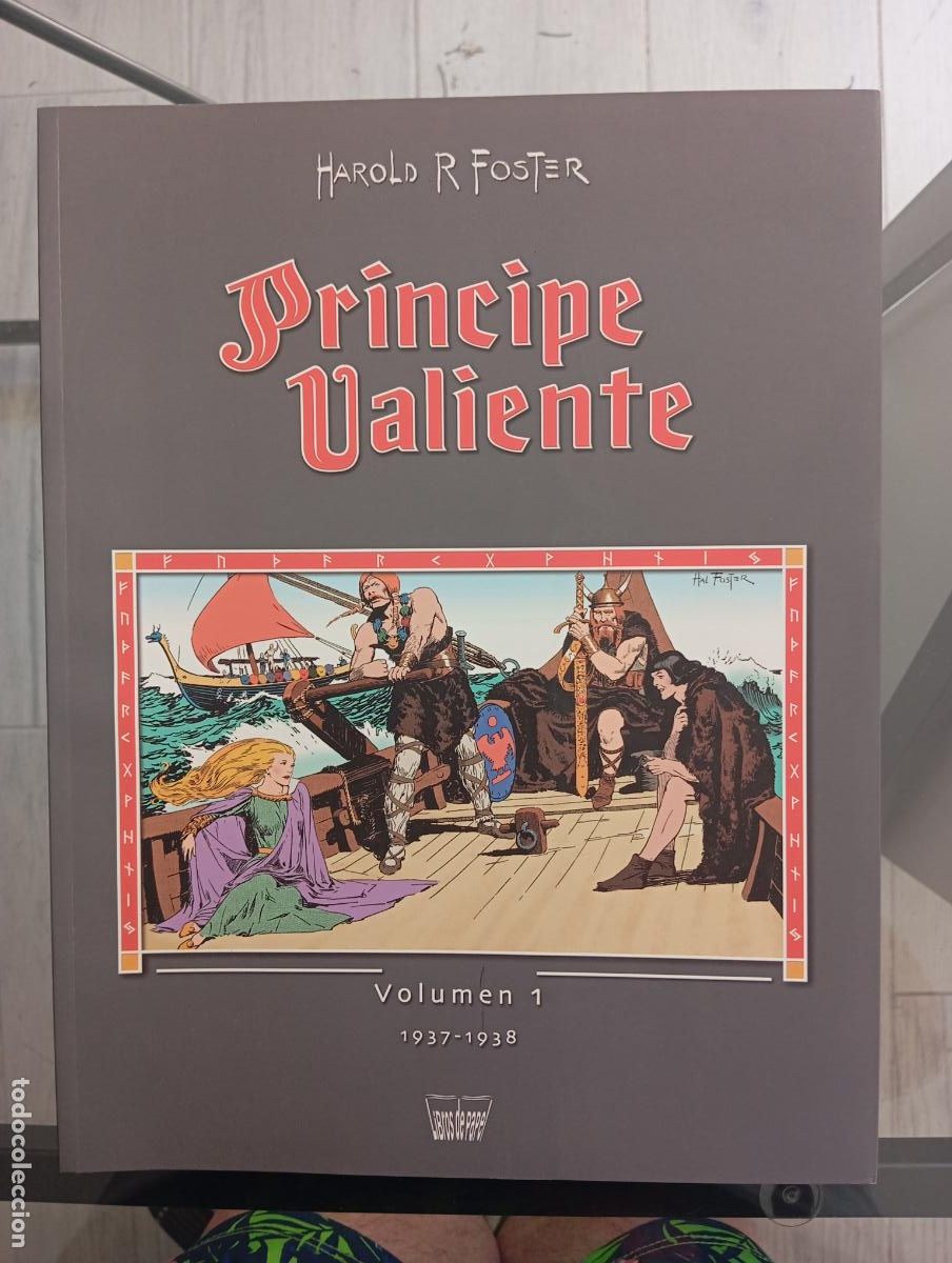 C&oacute;mics: PR&Iacute;NCIPE VALIENTE VOLUMEN 1 1937-1938 - HAROLD FOSTER - LIBROS DE PAPEL / MANUEL CALDAS