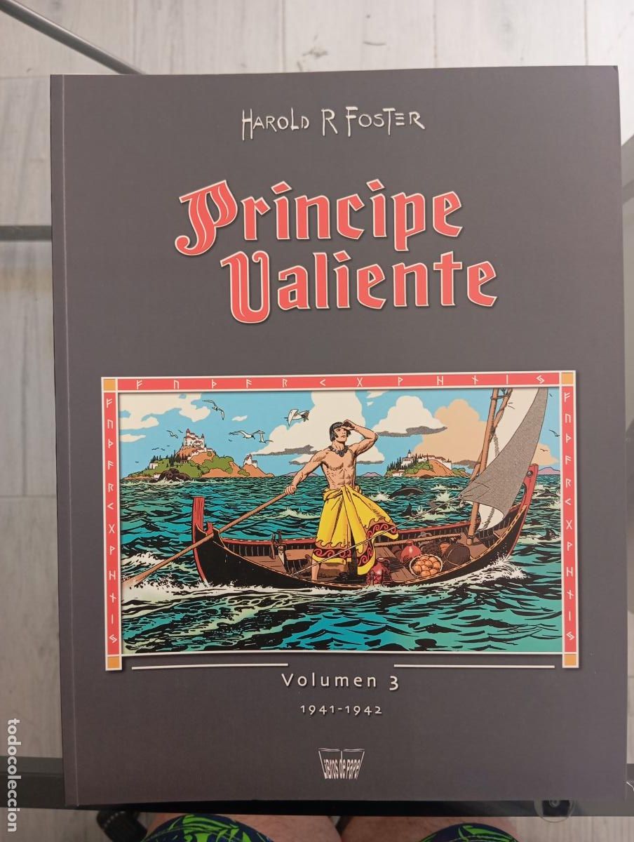C&oacute;mics: PR&Iacute;NCIPE VALIENTE VOLUMEN 3 - HAROLD FOSTER - LIBROS DE PAPEL / MANUEL CALDAS