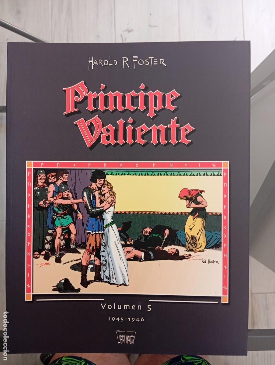 C&oacute;mics: PR&Iacute;NCIPE VALIENTE VOLUMEN 5 - HAROLD FOSTER - LIBROS DE PAPEL / MANUEL CALDAS