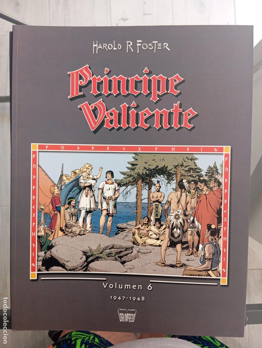 C&oacute;mics: PR&Iacute;NCIPE VALIENTE VOLUMEN 6 - HAROLD FOSTER - LIBROS DE PAPEL / MANUEL CALDAS