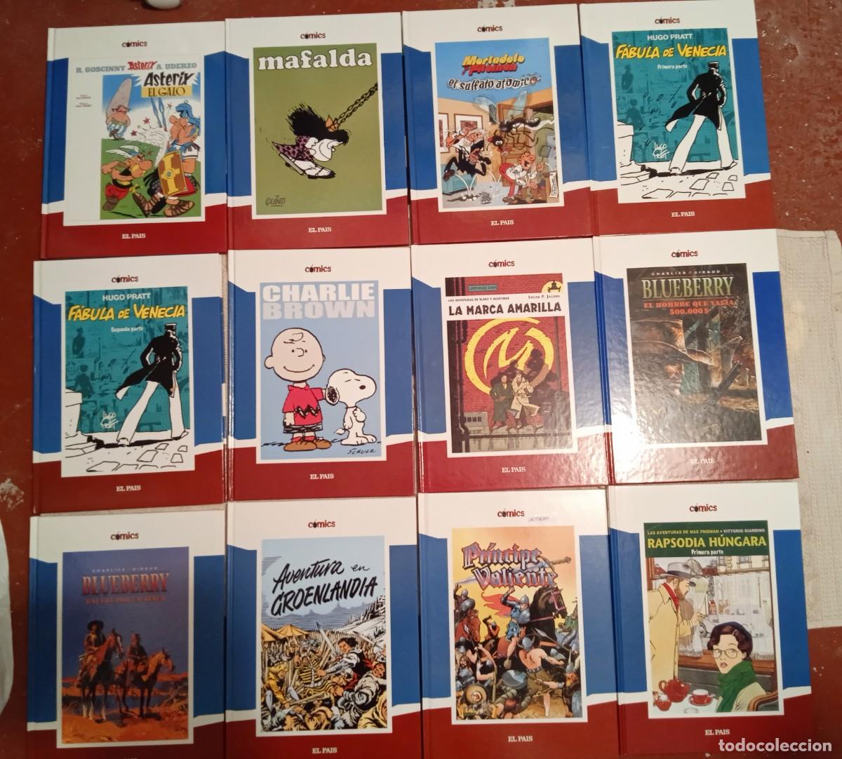 Comics: Colecci&oacute;n completa c&oacute;mics de El Pa&iacute;s de 2005 (35 ejemplares)