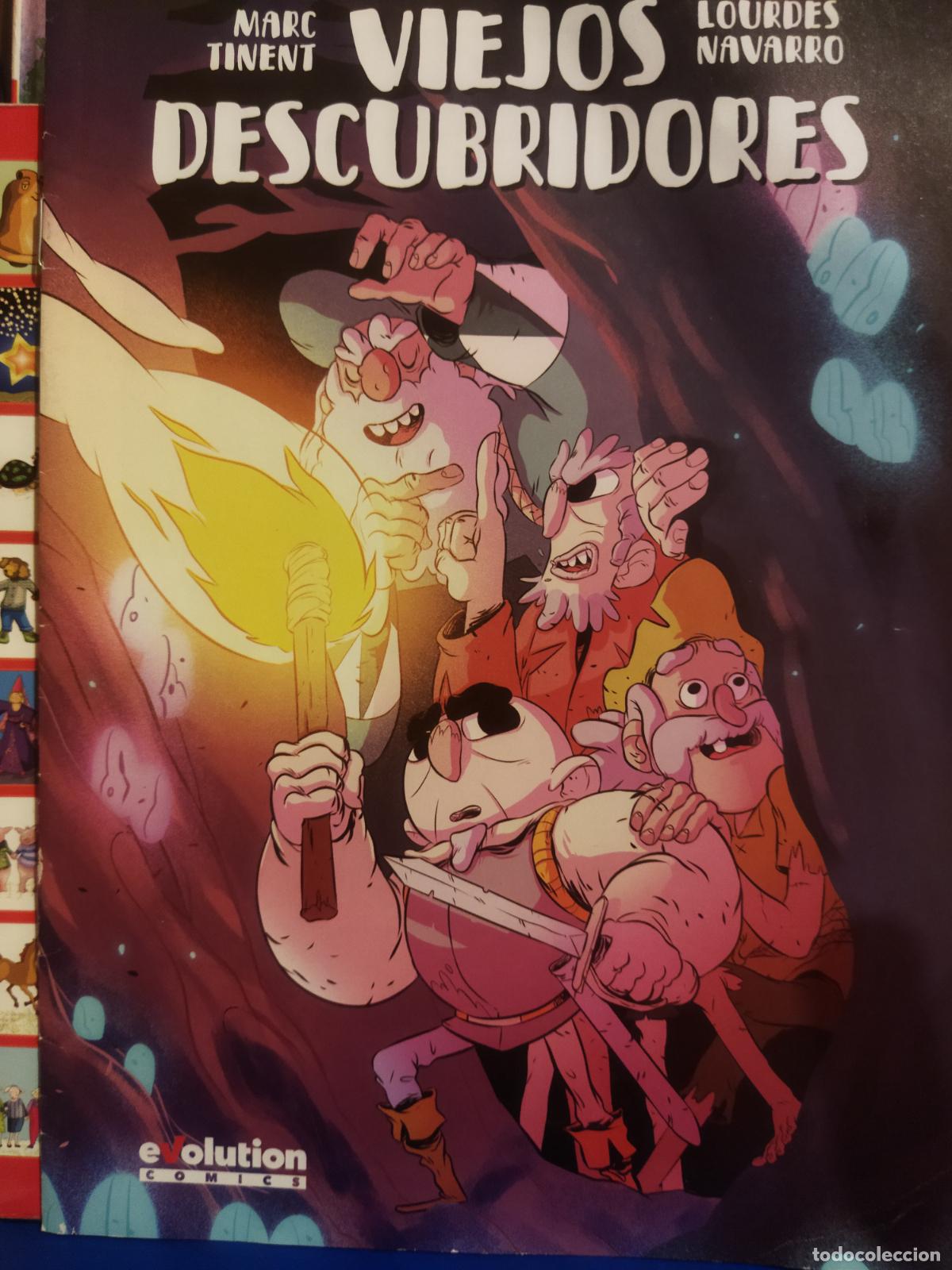 C&oacute;mics: Viejos descubridores Marc Tinent Lourdes Navarro